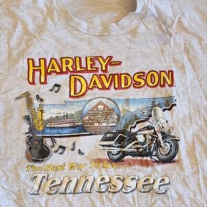 Harley-Davidson Gray Graphic T-Shirt